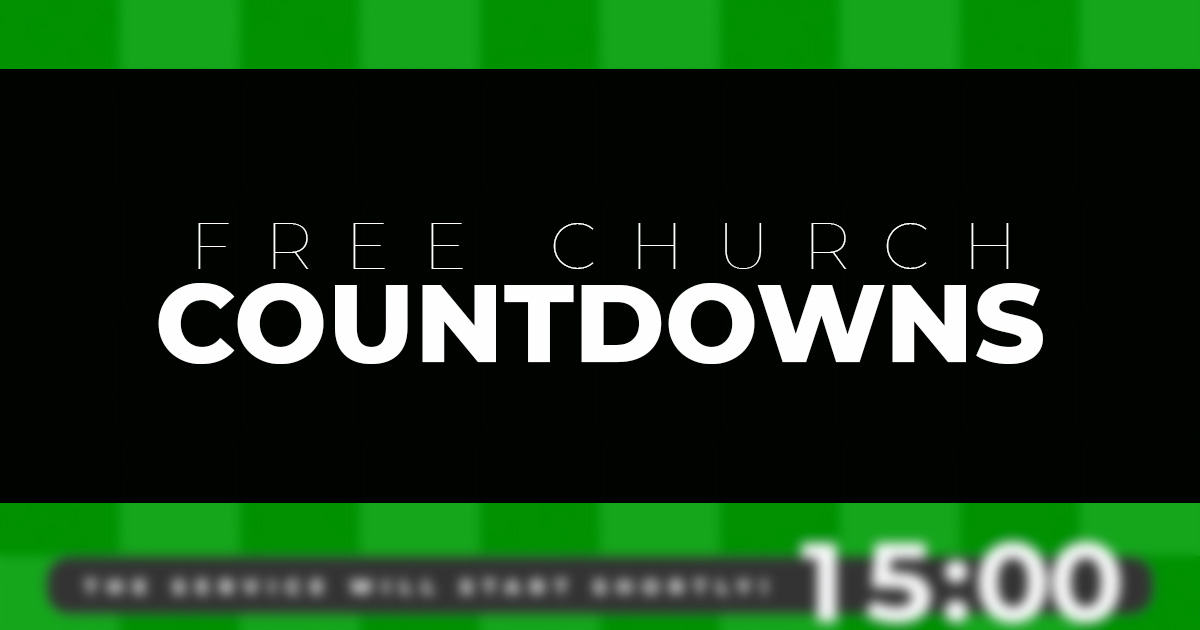 church countdowns